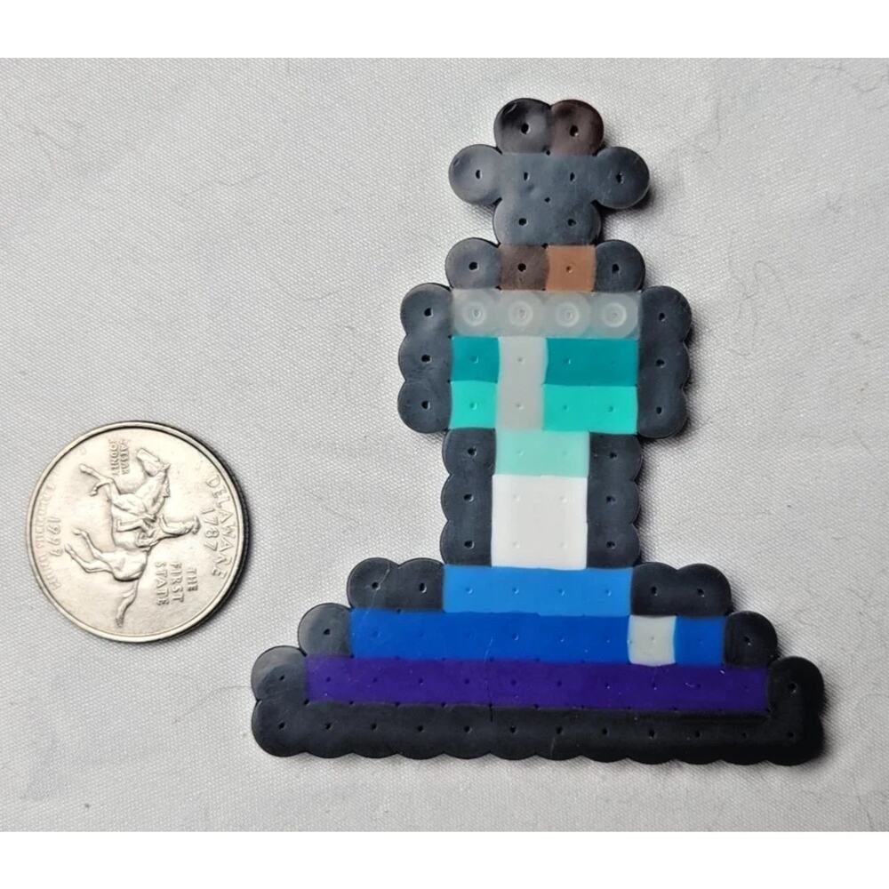 Gay (7 Stripe) LGBT Potion Perler Pixel Art